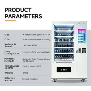 Yiso Fully Automatic Vending Machine Remote Control Intelligent Vending Machine
