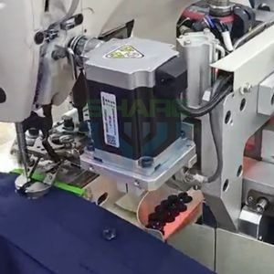 High Quality Button Hole Sewing Machine Computer Button Attaching Machine Automatic Button Sewing Machine