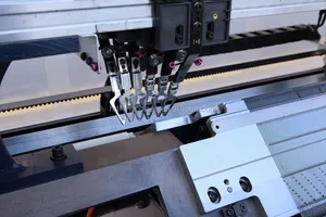 Super Industrial Three System Computerized Flat Knitting Machine for Making Sweaters