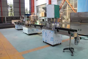 Linear Type Beverage Filling Washing Capping Machine Line