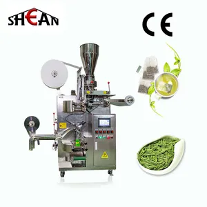 Automatic Nylon Pyramid Inner and Outer Triangle Tea Bag Making Packing Machine