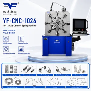 Metal Spring Shaped Curved Spring Stainless Steel Wire Forming Spring Making Machine