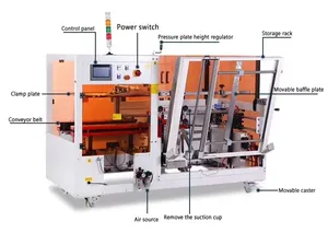 Automatic Box Making Machine Automatic Box Packing Carton Erector Machine
