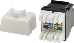 CAT6A UTP RJ45 Ethernet Network Wall Module Connector Keystone Jack