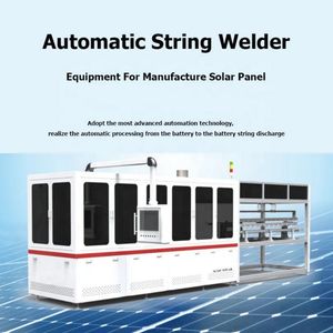 Advanced Fully Automatic Round Ribbon PV Solar Cell Stringer Machine