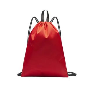 Custom Logo Drawstring Backpack 210d Polyester Drawstring Sports Backpack Promotional Bag Custom Polyester Drawstring Bags