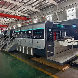 Customizable Intelligent Color Flexo Printer Slotter Machine for Eco-Ink Application