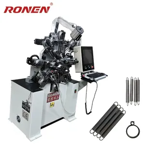 Producer Programmable Compact High Precision Fully Automated Spring Coiling Machine