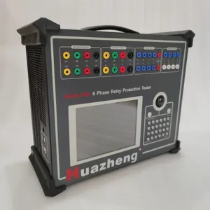 Intelligent Portable Six Current 6 Phase Relay Protection Testing Machine