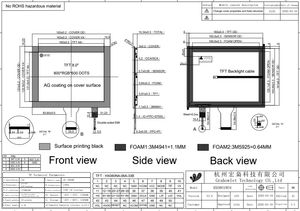Compact Raspberry Pi Touch Display Module for Industrial Applications