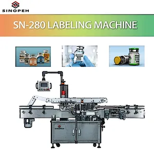 Automatic Pharmaceutical Labeling Line with Vision Inspection and Rejection System Machine