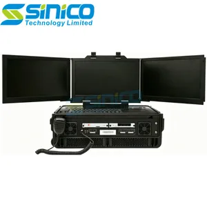 High Performance Portable Emergency Command Integrated Communications Device with Video Matrix Display