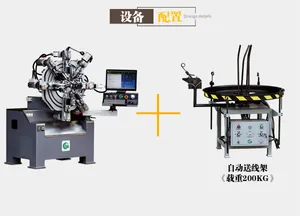 Might St25-10 Camless Spring Machine for Compression Spring