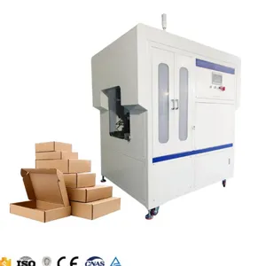 Automatic Aircraft Paper Rigid Cardboard Gift Box Making Forming Machine Box Folding Machine Carton Box Making Machine