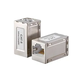 High-Speed CAT.6 Network Module with Inline Coupler Connection