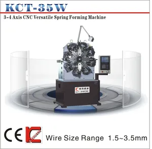 Automatic Spring Coiler Machine Supplier with 4 Axis Garter Spring Making Machine for 2.5MM CNC Spring Coiling Machine