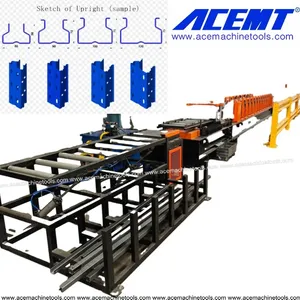 Fully Automatic Rack Roll Forming Machine Rack Making Machine Roll Forming Machine