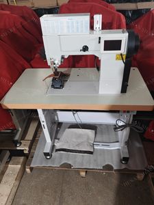 Double Needle Computer Shoe Pattern Sewing Machine Automatic Leather Pattern Sewing Machine