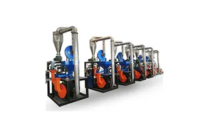 PVC Pulverizer Machine / Plastic Recycling Powder Making Machine