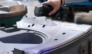 Wireless Handheld 3D Laser Scanner for Large Workpiece High Precision Reverse Engineering Modeling