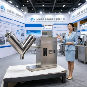 Lab Powder Blender Machine with Forward Reverse Rotation Chemical Mixing Machine