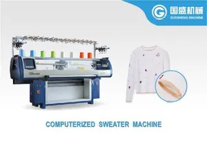 Computerized Blue Flat Knitting Machine for Raschel Blankets