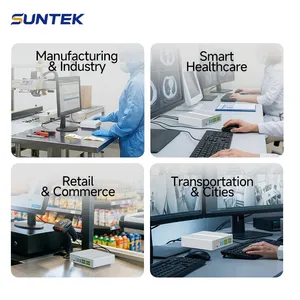 Mini PC Android Edge Ai Algorithm Box Suntek Powerful Computing Systems for 4K video Digital Signage Display