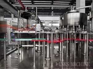 Automatic Purified Mineral Spring Water Rinsing Filling Capping Machine