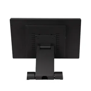 15-Inch Touch Screen All-in-One Restaurant POS Computer Set Folding Stand Cash Register Terminal System