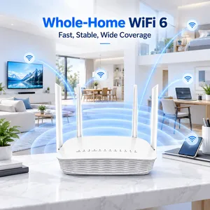 Dual Band WiFi 6 Ont Fiber Optical Modem Router
