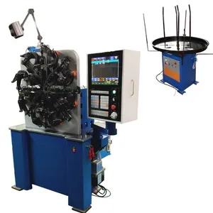 3 Axis Computer Compression Spring Machine 8mm 16 Axes Computerized Cam-Less Spring Wire Bending Machine