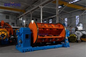 Cable Stranding Machine Withe Frame Type Ground Shaft Driven Manual Loading Method