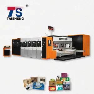 Carton Making Machine Vacuum Transfer Printer Slotter Die Cutter Full Computer Control