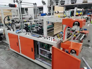 Continuous Plastic Rolling Garbage Bag Making Machine/Poly Roll Garbage Bag Making Machine/Rolling Trash Bag Making Machine