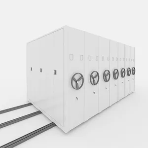 Durable Compact Mobile File Storage Cabinet Metal File Filling Rack Intelligent Compact Shelving System