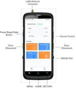 Field Tester for Signal Quality Testing Network Coverage Mapping and Gateway Optimization