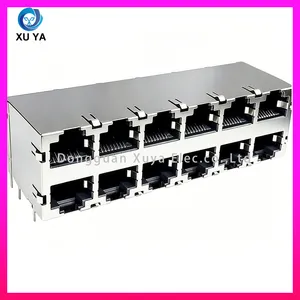 Multi-Port RJ45 Connector, Without Filter, Network Socket Factory