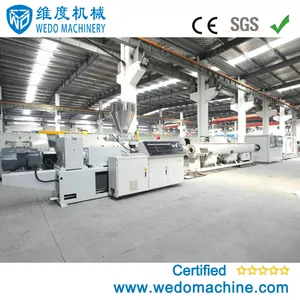 Plastic Pipe Extursion Machine Line, PVC Pipe Making Machine