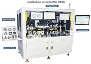 Precision Component Visual Inspection & Sorting Machine