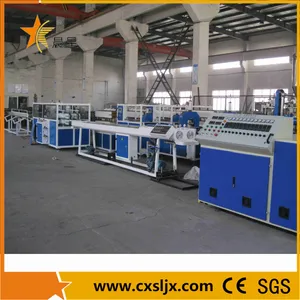 Good Quality PVC Double Pipe Extrusion Machine /PVC Pipe Making Machine/Pipe Production Line with Two Die Head
