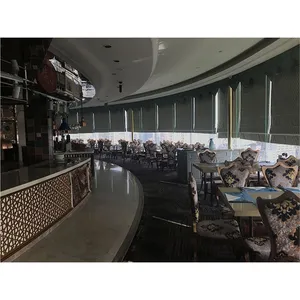 Custom-Designed Rotation Turntable for Unique Architectural Revolving Restaurants.