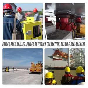 16-Point 24-Point Hydraulic Bridge Synchronous Lifting Jack System