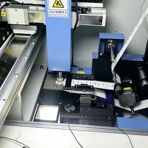 Intelligent Error-Proof Plane Visual Labeling Machine Label Assembly with Missing Label Sensor Automatic Alarm System and Stop Protection Device