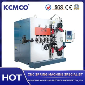 Compression Spring 6 Axis CNC Spring Coiling Machine for Flat Spiral Spring Machine 8.0mm Cam Spring Machine
