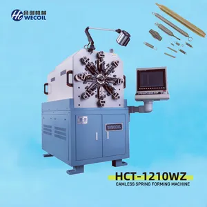 Precision Spring Coiling Machine with Advanced Wire Rotation Functionality