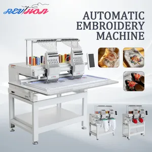 Home Use Computerized 2-Heads Cap Embroidery Machine