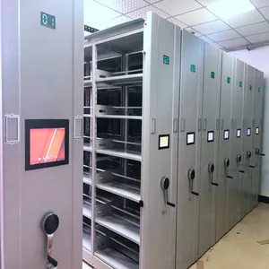 Electro-Mechanical Control File Compactor Smart Mobile Shelves System