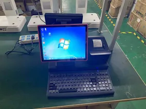 Factory POS System with POS Computer, Auto Scanner, Receipt Printer, Drawer