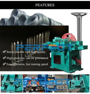 Fully Automatic Nail Making Machine High Quality Standards High-Speed Forming Nail Making Machine