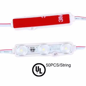 LED Module White 6500K 1.2W LED Storefront Lights Waterproof Replacement Lights for Inflatables Decorative LED Module Light for Signs
